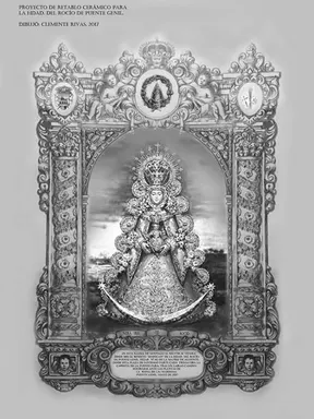 Puente genil retablo ceramico