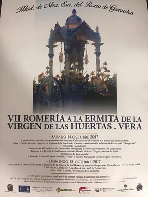 Garrucha romeria a Huertas