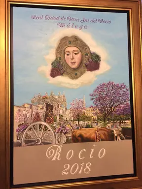 Cartel rocio Malaga 2018