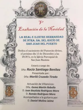 San Juan del Puerto exaltacion de la navidad 2018