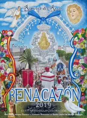 Benacazon cartel rocio 2019