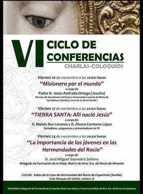 Espartinas ciclo conferencias