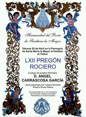 Sanlucar la mayor pregon 2018