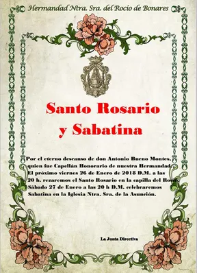 Bonares sabatina