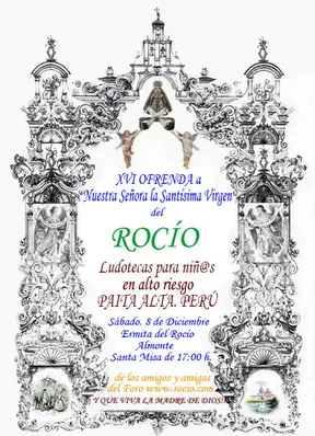 cartel acto ofrenda 2018