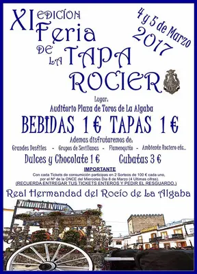 Algaba tapa rociera