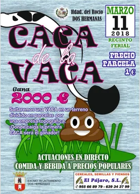 Dos hermanas caca la vaca