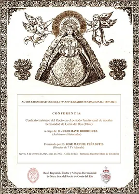 conferencia de julio Mayo en coria 2024