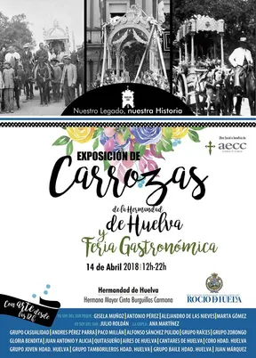 FERIA GASTRONÓMICA ROCIERA, EXPOSICIÓN DE LAS CARROZAS DE HUELVA Y ENCUENTRO NACIONAL DE TAMBORILEROS