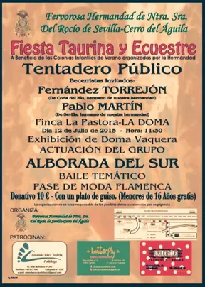 cerro del aguila fiesta taurina 2015