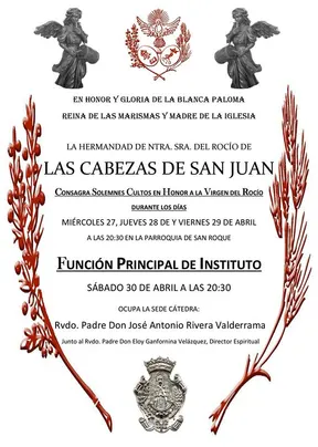 Las Cabezas cultos rocio 2016