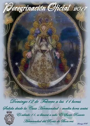 Bonares peregrinacion 2017