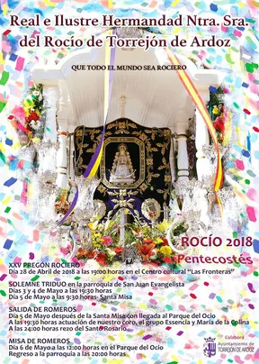 Torrejon cartel trido rocio 2018