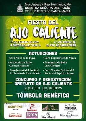 Puerto de santa maria ajo caliente