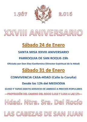 las Cabezas Aniversario
