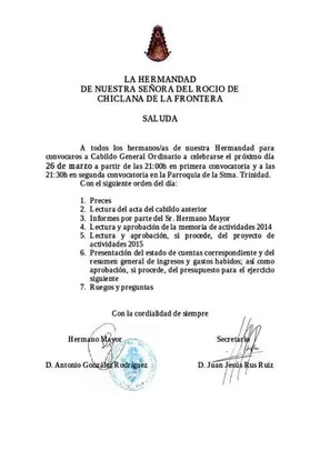 Chiclana cabildo 2015