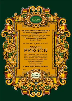 Cordoba Pregon 2016
