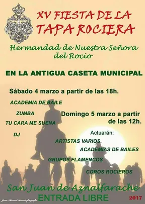 San Juan de aznlafarache tapa rociera
