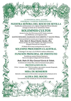 Sevilla triduo 2017
