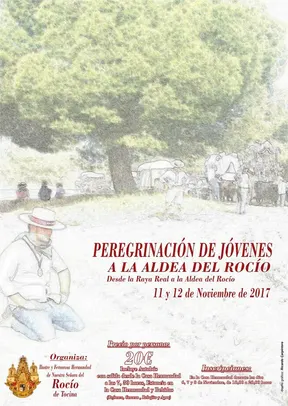 Tocina peregrinacion jovenes rocio
