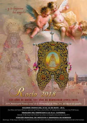 Guadix cartel rocio 2018