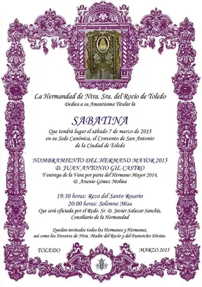 Toledo sabatina y hermano mayor 2015