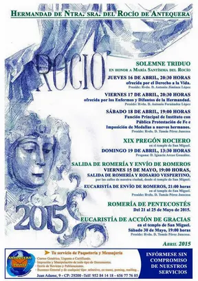 Antequera Triduo 2015