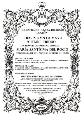 TRIDUO HDAD ROCÍO GIJÓN