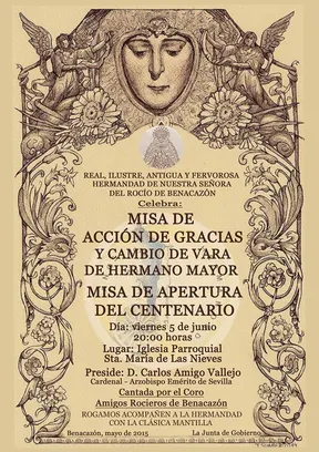 benacazon misa 2015 cambio de varas