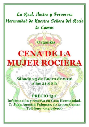 Camas cena mujer rociera