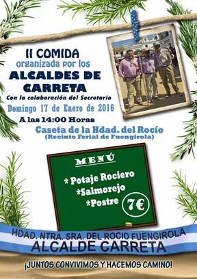 Fuengirola comida alcaldes carreta
