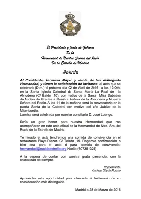 La Estrella Misa Almudena