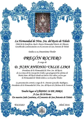 Toledo pregon 2016