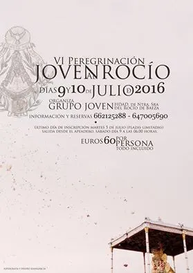 Baeza peregrinación joven