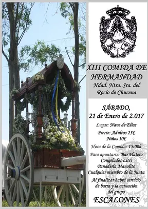 Chucena comida hermandad 2017