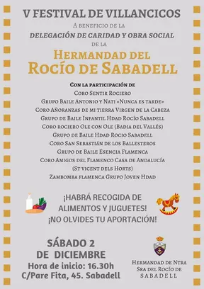 Sabadell coros rocieros