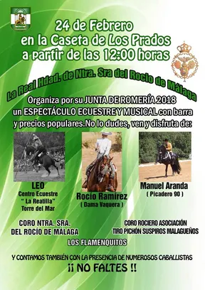 Espectaculo Ecuestre y Musical en la Caseta de Los Prados