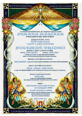 Algeciras triduo rocio 2018