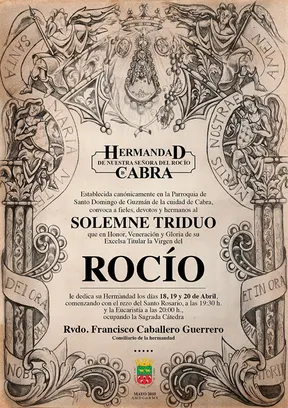Cabra triduo 2018