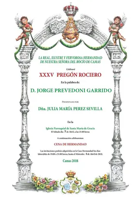 Camas pregon 2018