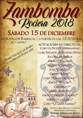 Sanlucar de barrameda zambomba 2018