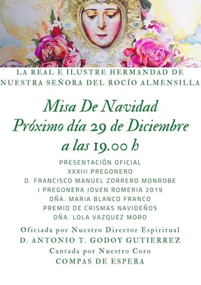 Almensilla misa navidad rocio 2018
