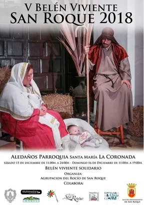 San Roque belen viviente 2018