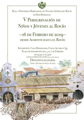 Dos Hermanas peregrinacion jovenes