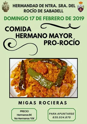 Sabadell comida hermano mayor 2019