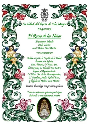 Rocio isla mayor rocio de los ninos