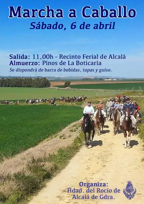 Alcala de guadaira rocio marcha a caballo