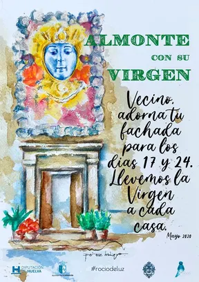 Almonte con su virgen del rocio 2020