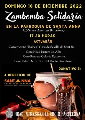 rocio barcelona ZAMBOMBA SOLIDARIA 2022