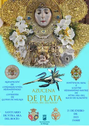 Imposición Azucena de Plata a la virgen del rocio-12